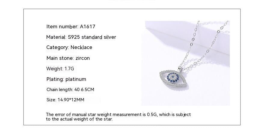 Atmospheric Demon Eye Pendant