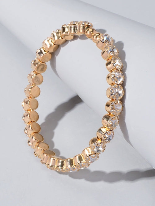 Faux Cubic Zirconia Classic Tennis Bracelet