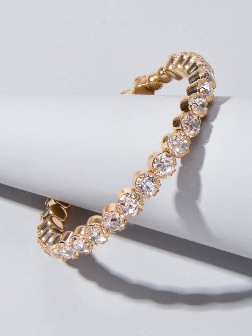 Faux Cubic Zirconia Classic Tennis Bracelet